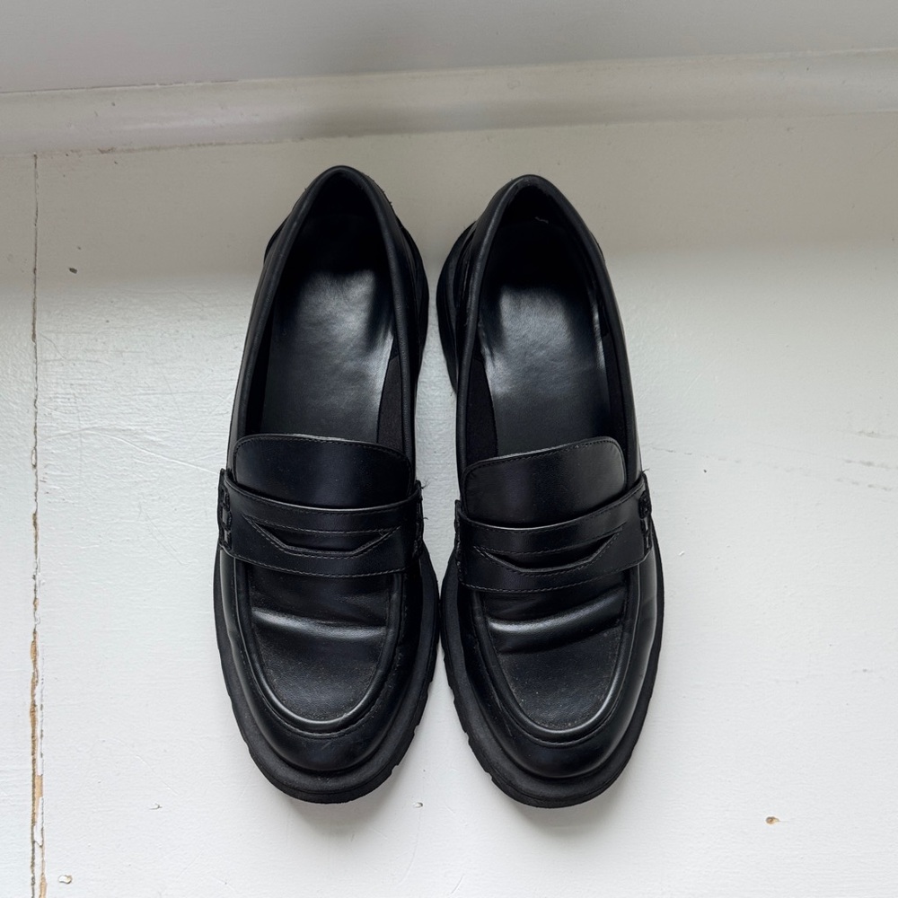a new day Women's Black Loafers